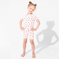 Cherry On Top Bamboo Kids Pajama Short Set