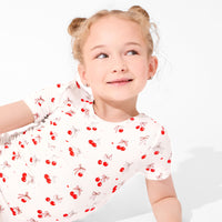 Cherry On Top Bamboo Kids Pajama Short Set
