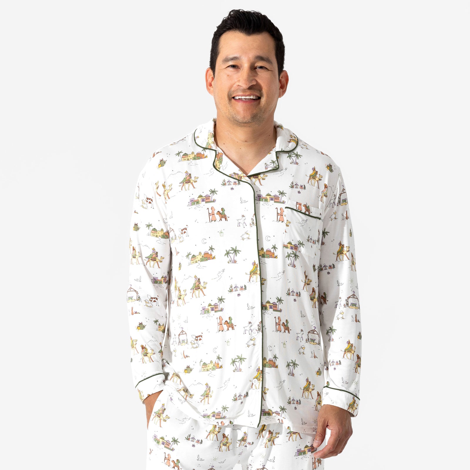 Holy Night Bamboo Men's Pajama Set