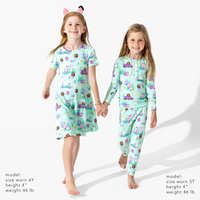 Gabby's Dollhouse: Cat Francisco Bamboo Kids Pajamas