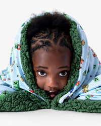 Minecraft: Chicken Jockey Bamboo Sherpa Blanket