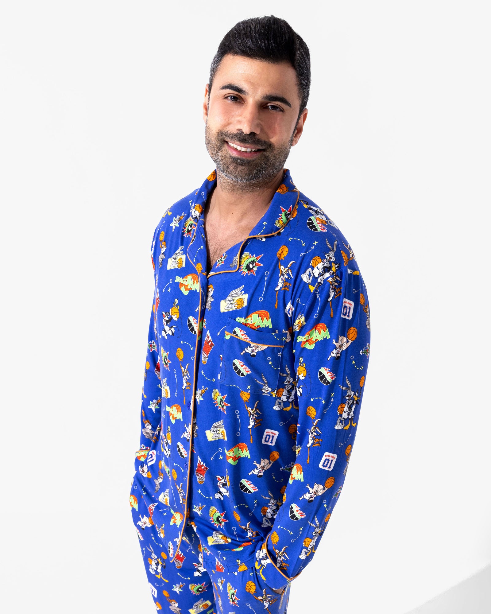 Space Jam Bamboo Men's Pajama Set