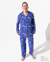 Space Jam Bamboo Men's Pajama Set
