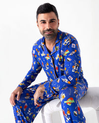 Space Jam Bamboo Men's Pajama Set
