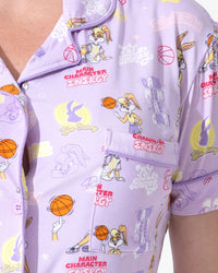 Lola Bunny Bamboo Women's Pajama Short Set
