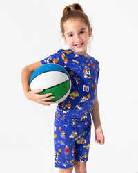 Space Jam Bamboo Kids Pajama Short Set