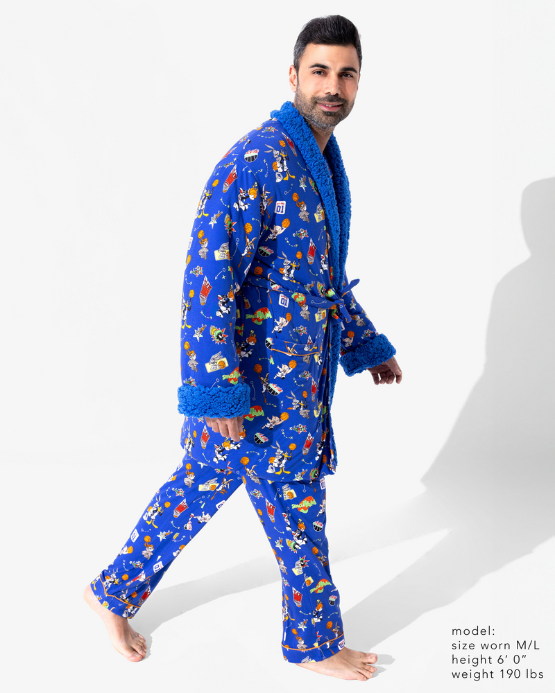 Space Jam Bamboo Adult Sherpa Bathrobe