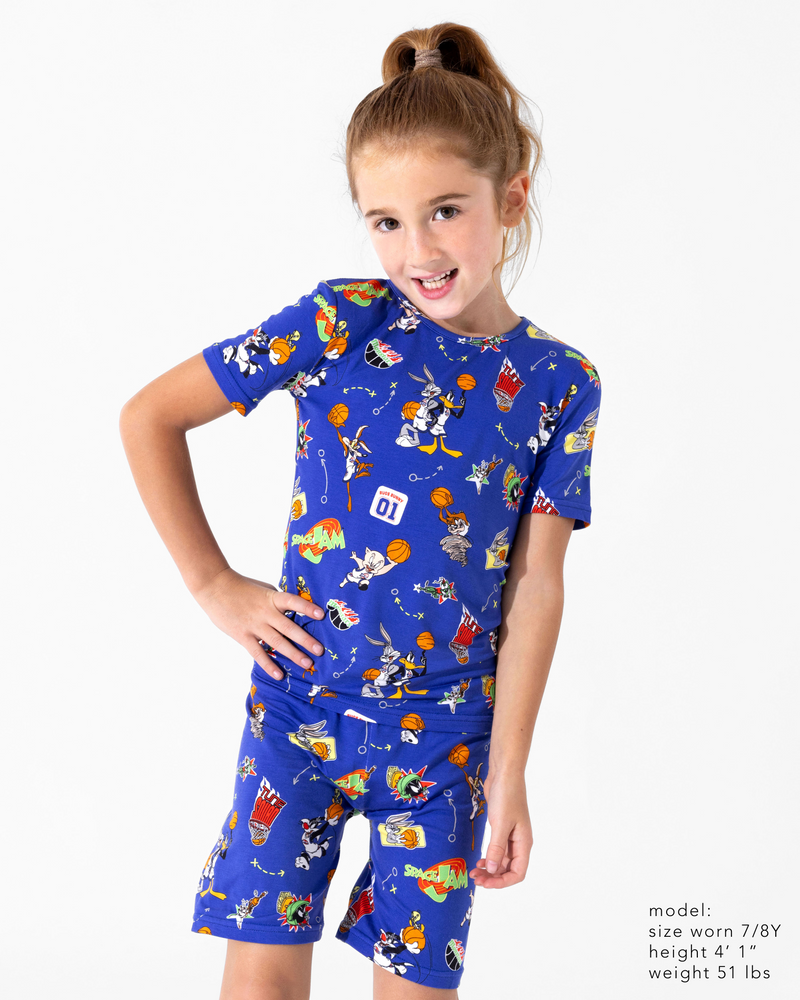 Space Jam Bamboo Kids Pajama Short Set