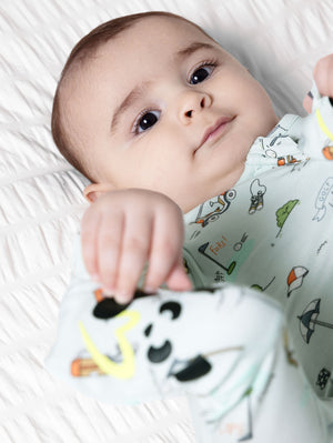 Golf Bamboo Convertible Footie