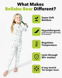 Tennis Bamboo Kids Pajamas