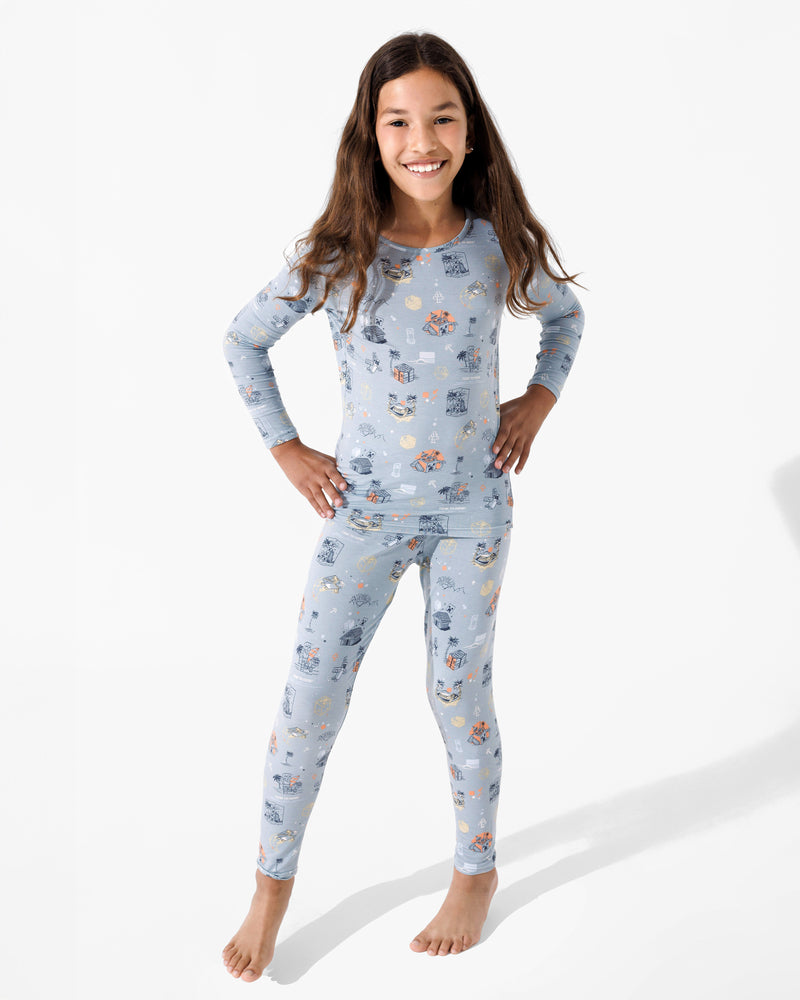 Minecraft: Time to Mine Bamboo Kids Pajamas