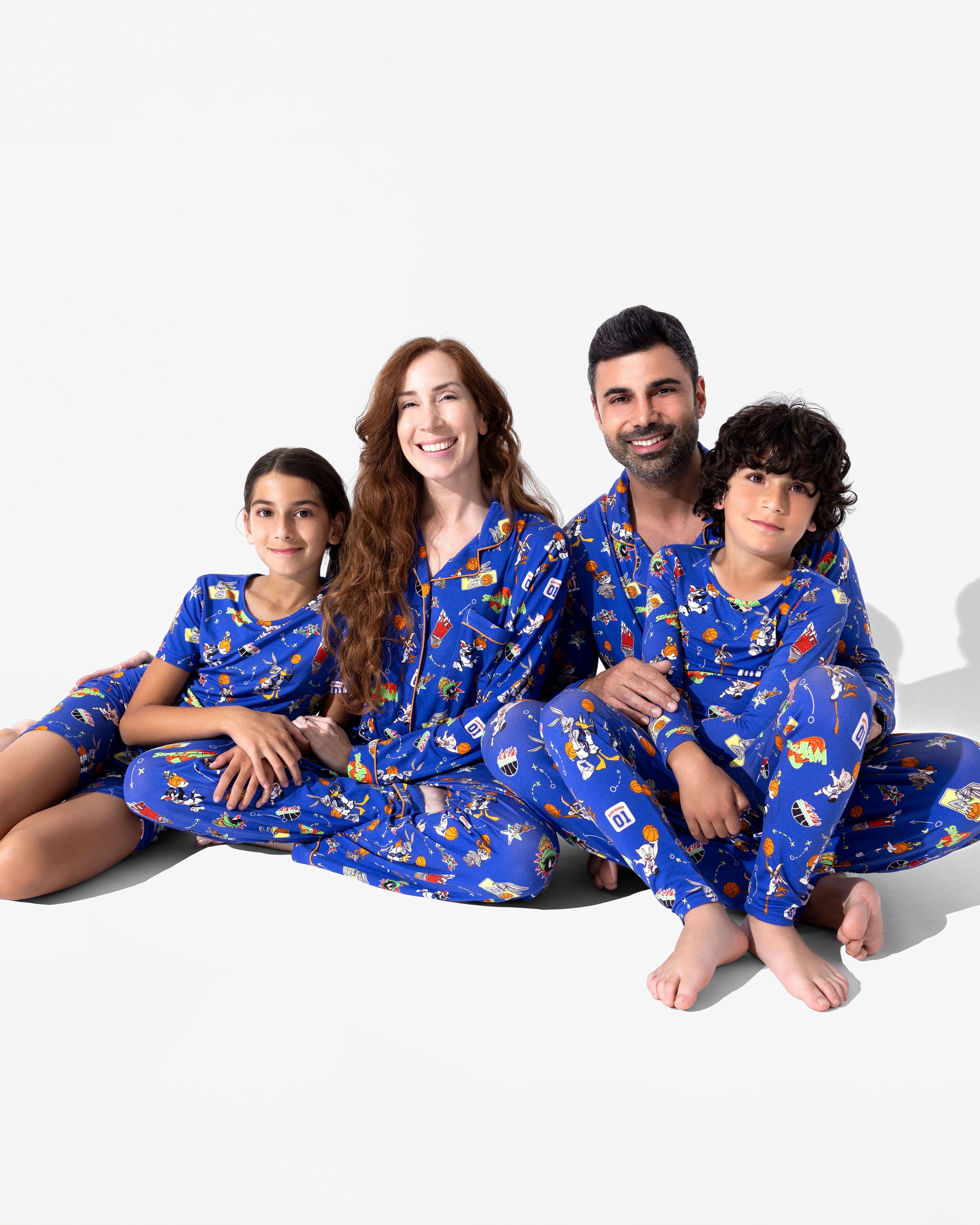 CORTIS ジェームス ラキドロ ユニバ Space Jam Bamboo Kids Pajama Short Set | Soft Breathable Kids