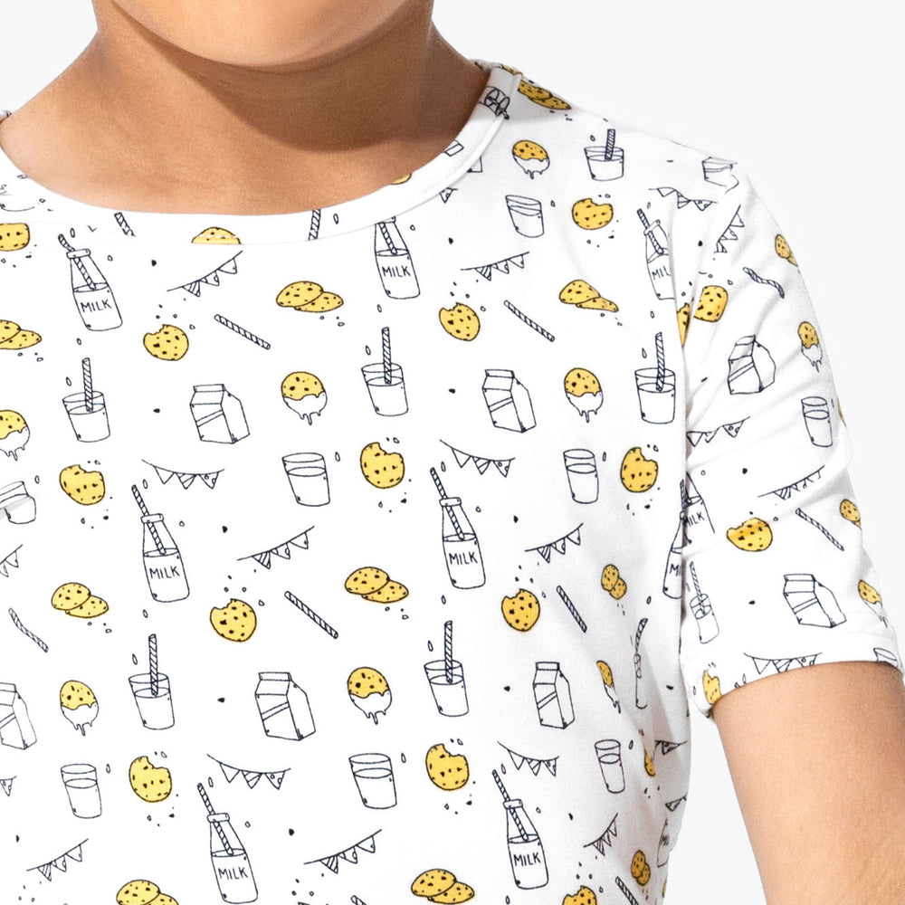 Milk & Cookies Original Bamboo Kids Pajama Short Set