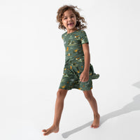 Jurassic Park: Safari Bamboo Girls' Short Sleeve Dress