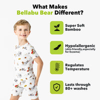 Tom & Jerry: Classic Bamboo Kids Short Set