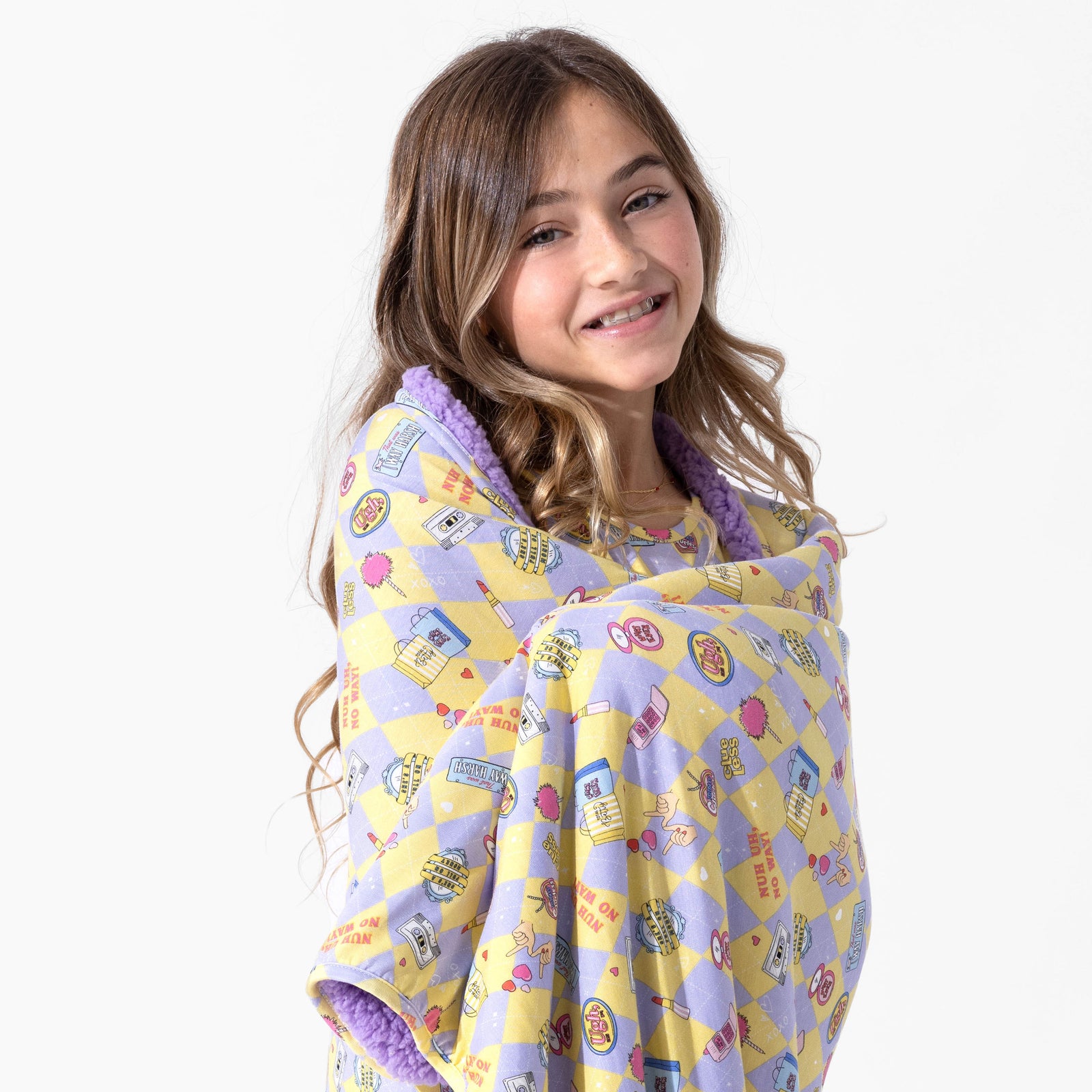 Clueless As If! Bamboo Sherpa Blanket