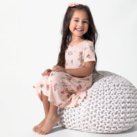 Cowgirl Bamboo Girls' Short Sleeve Dress