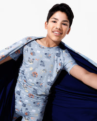 Minecraft: Time to Mine Bamboo Kids Pajama Short Set