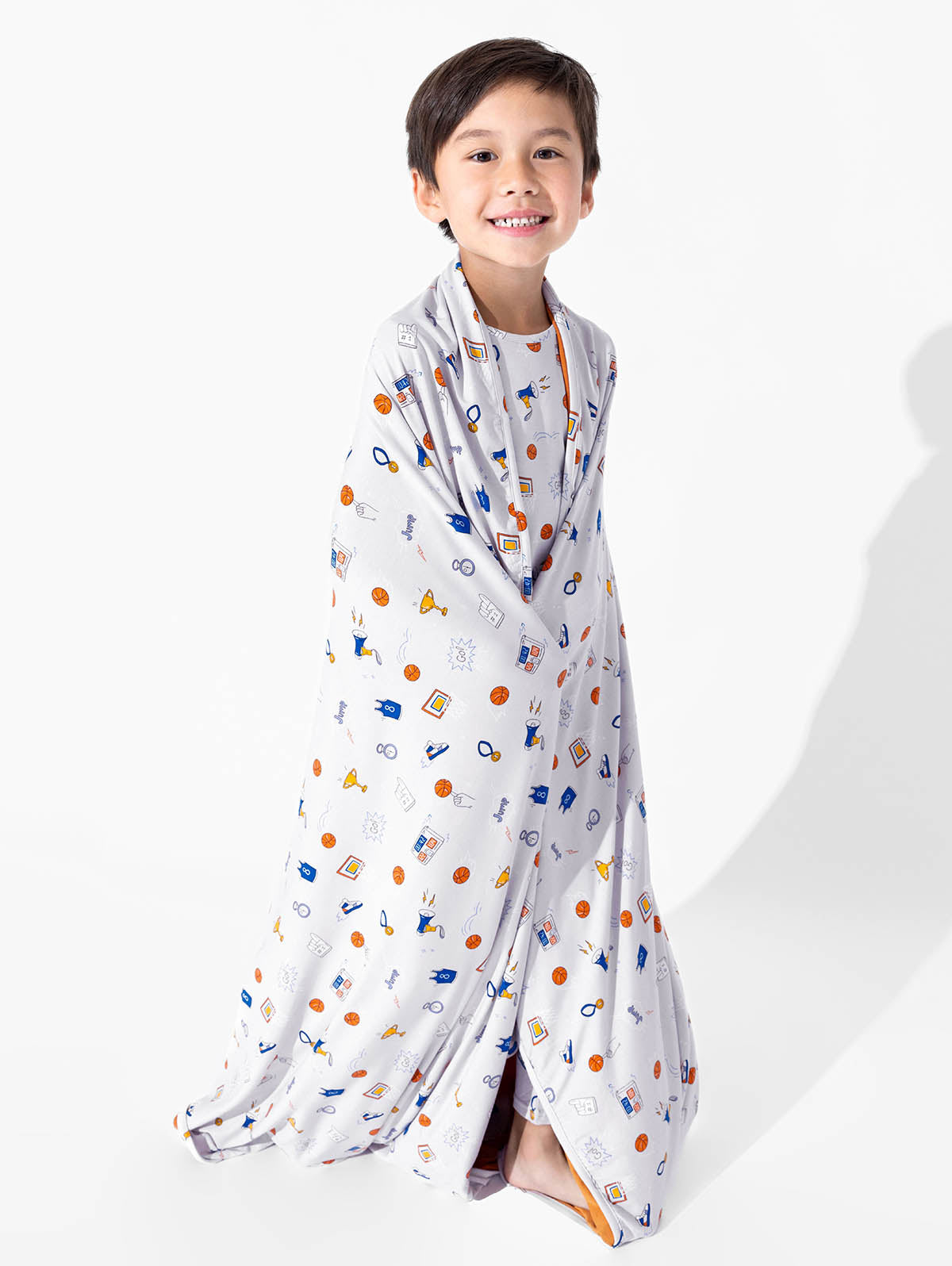 All Star Basketball Bamboo Blanket