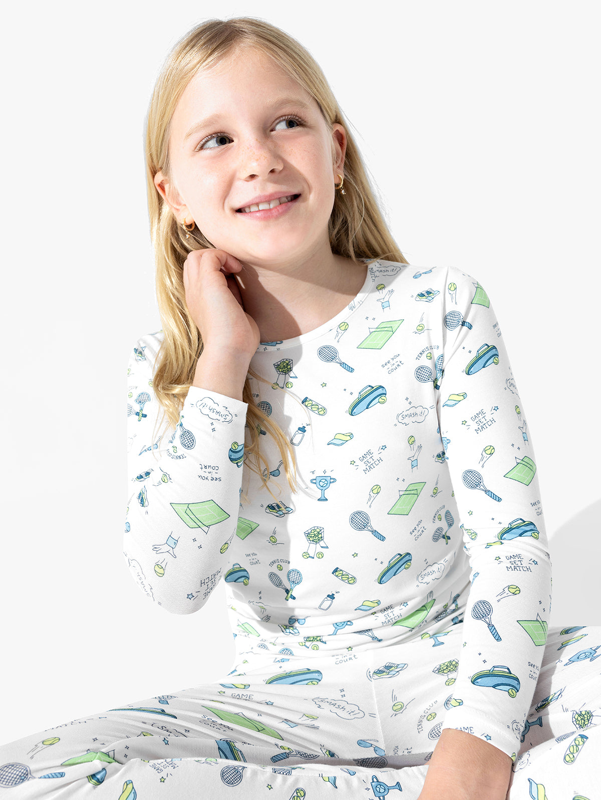 Tennis Bamboo Kids Pajamas