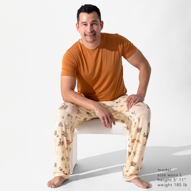 Cowboy Bamboo Men's Pajama Set