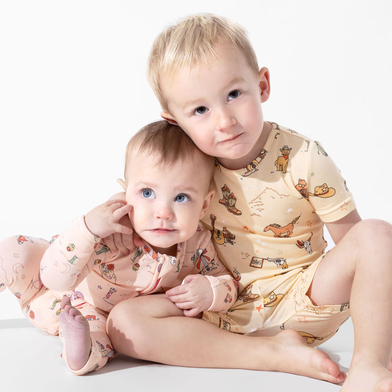 Cowgirl Bamboo Convertible Footie