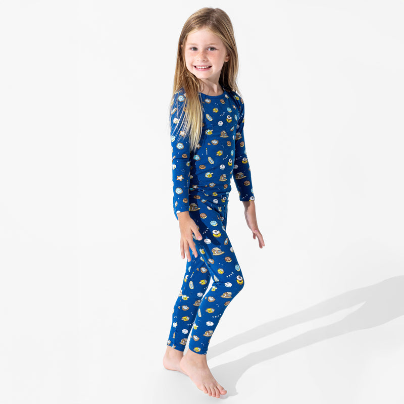 Hanukkah Cookies Bamboo Kids Pajamas