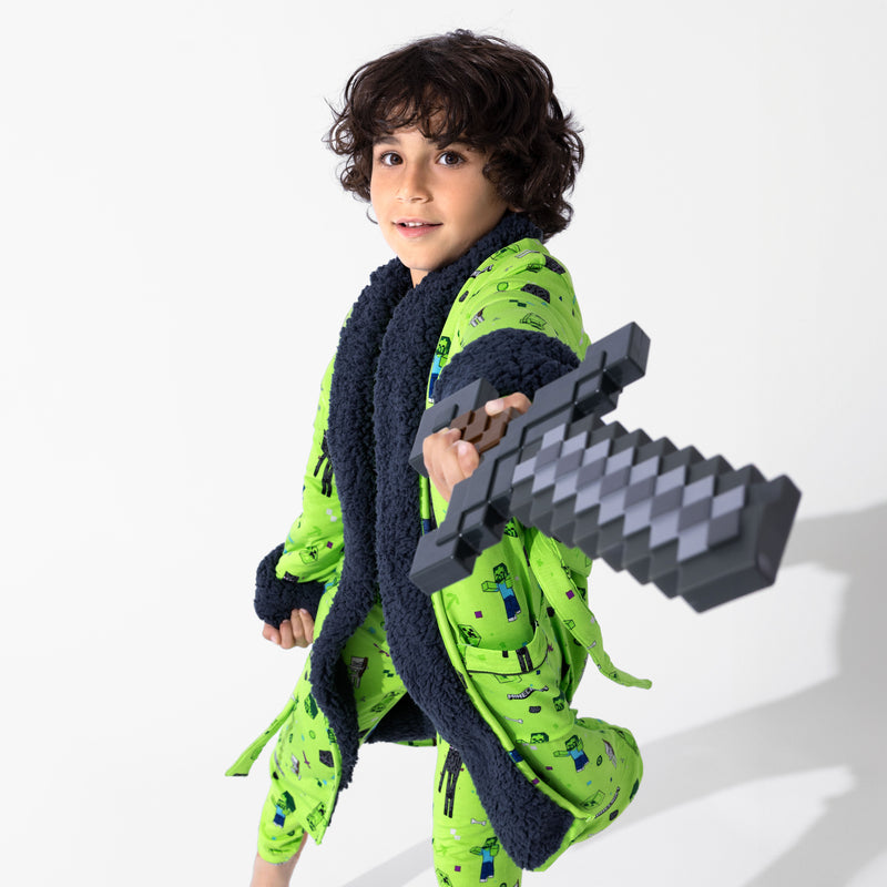Minecraft Mob Squad Bamboo Kids Pajamas