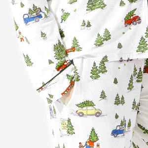Christmas Tree Farm Bamboo Women's Pajama Set