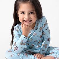 Sloth Pajama Party Bamboo Kids Pajamas