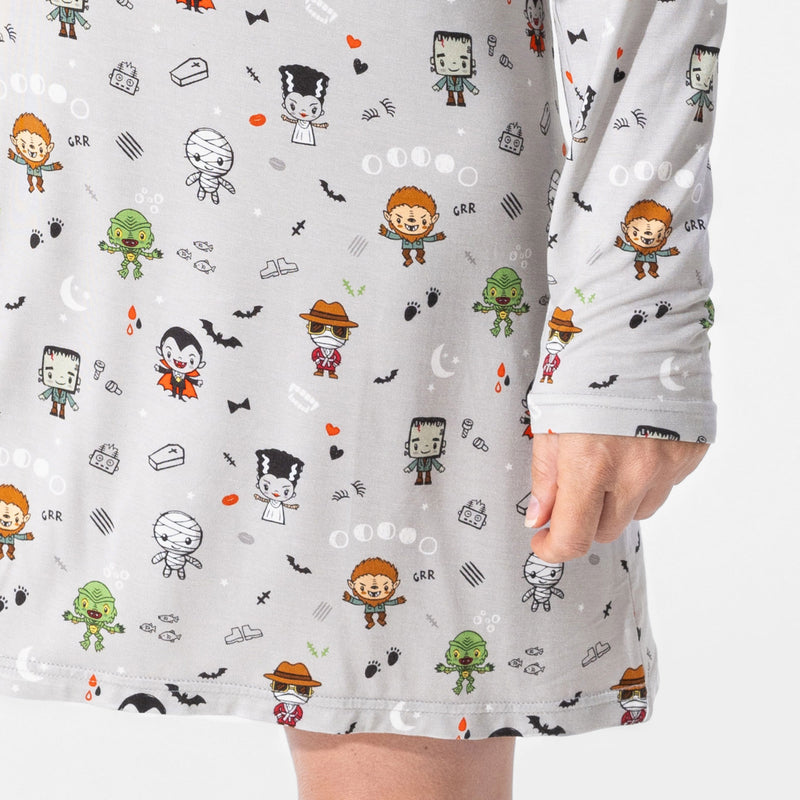 Little Monsters Bamboo Women's Nightgown