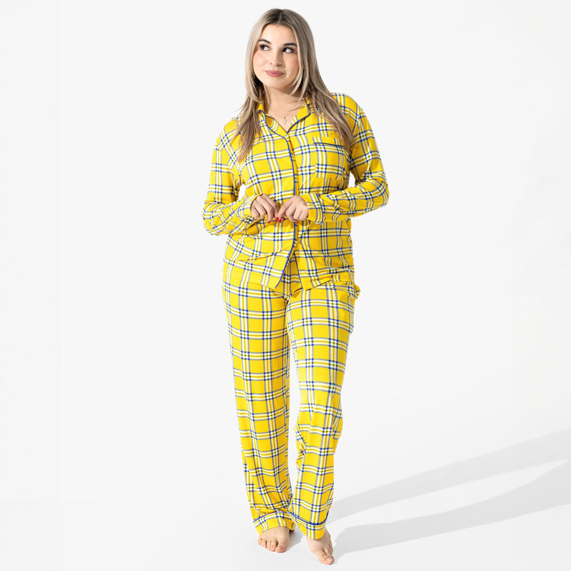 Clueless Total Betty Plaid Bamboo Women's Pajama Set