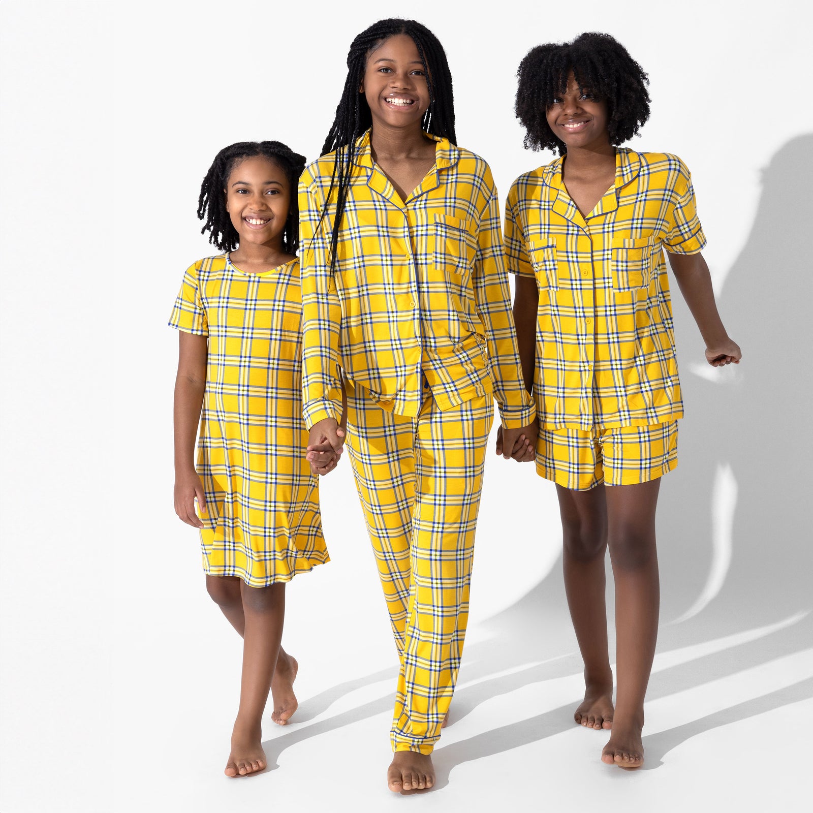 Clueless Total Betty Plaid Bamboo Women's Pajama Short Set