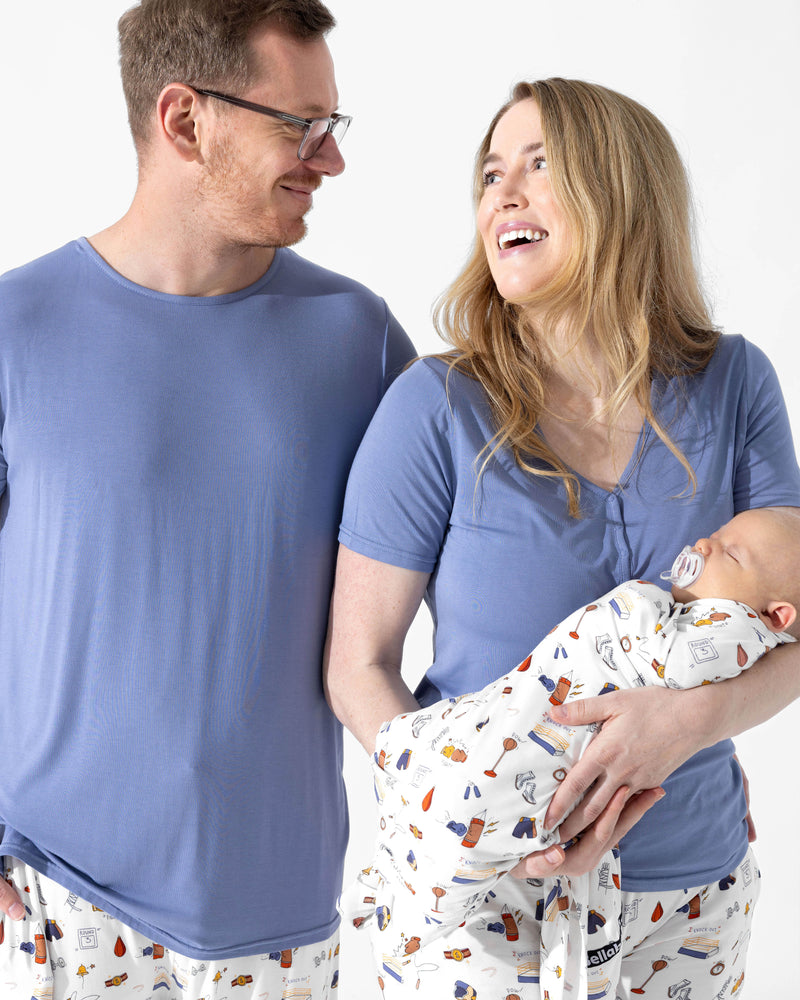 Boxing Bamboo Men's Pajama Set