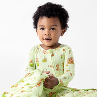 Capybara Boba Bamboo Convertible Footie