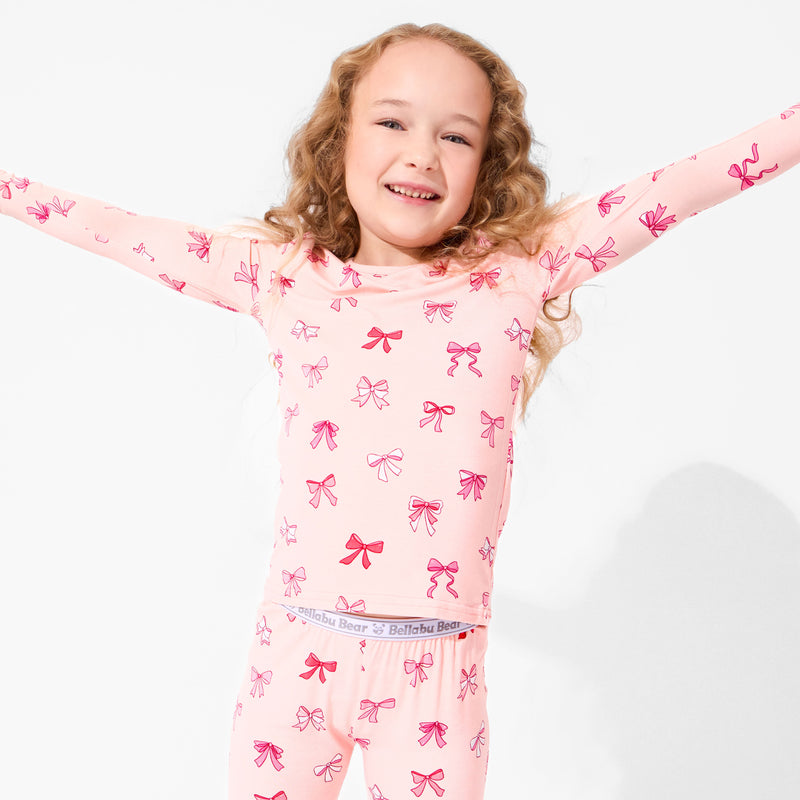 Take A Bow Bamboo Kids Pajamas