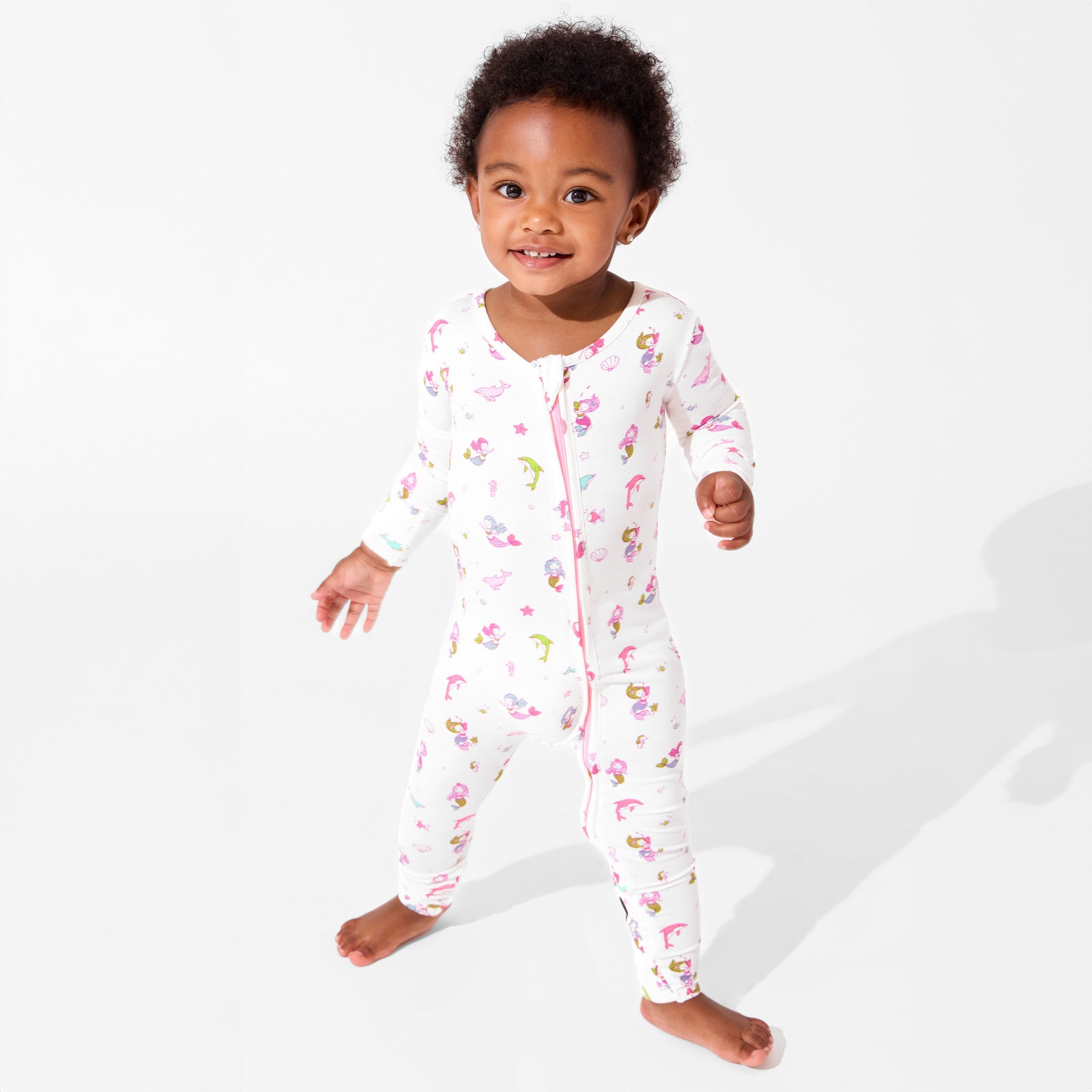 Mermaid Bamboo Convertible Footie