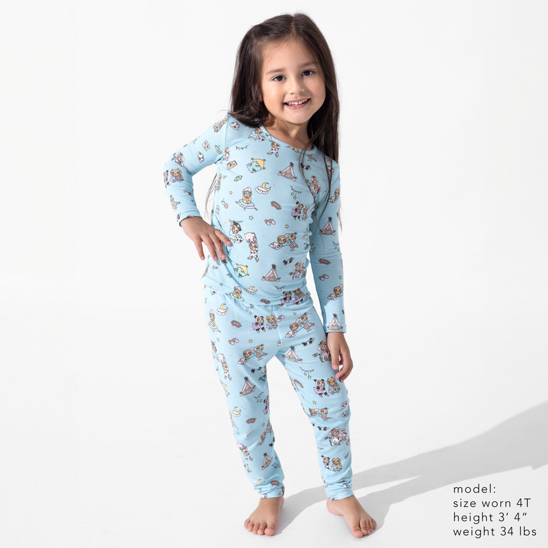 Sloth Pajama Party Bamboo Kids Pajamas