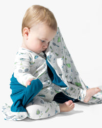 Tennis Bamboo Convertible Footie