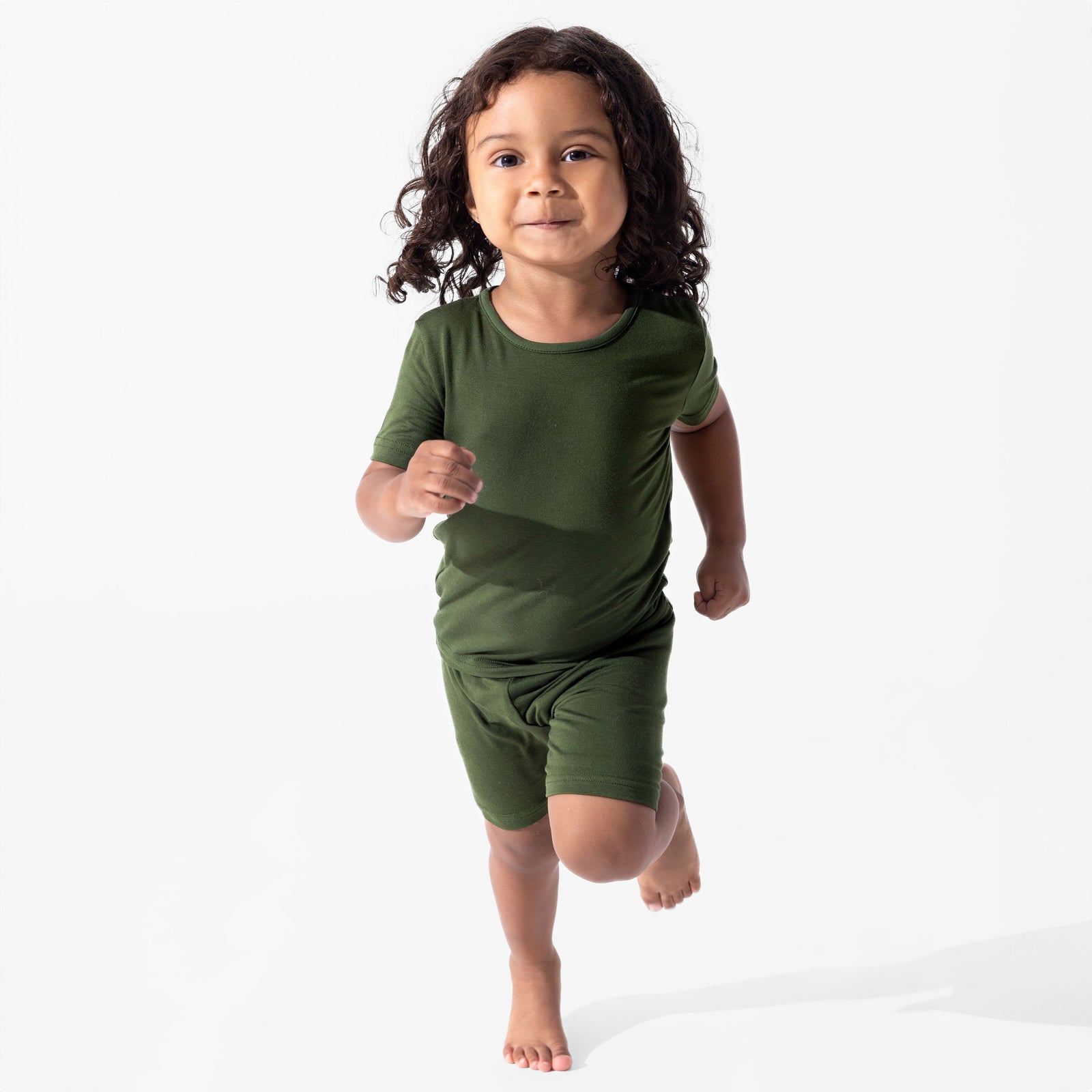 Evergreen Bamboo Kids Pajama Short Set