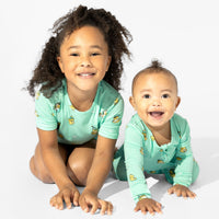 Rubber Ducky Bamboo Convertible Footie