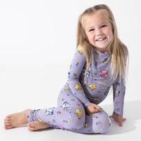Minecraft Pixel Pals Bamboo Kids Pajamas