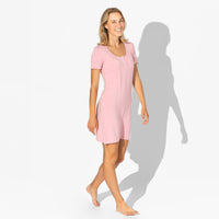Dusty Rose Bamboo Women's Nightgown