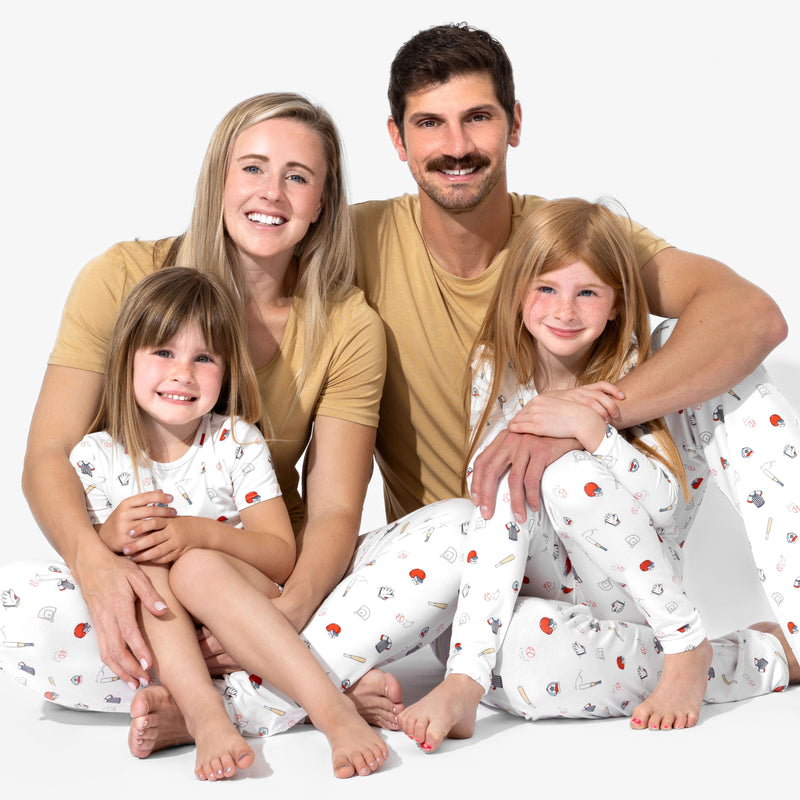 Baseball Bamboo Kids Pajamas