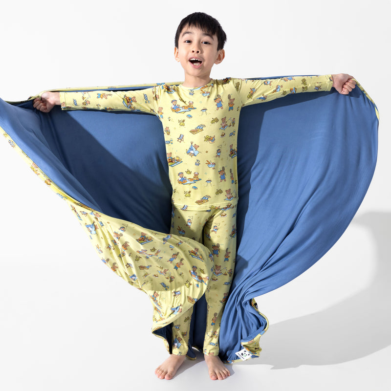 Teddy Bear Picnic Bamboo Blanket