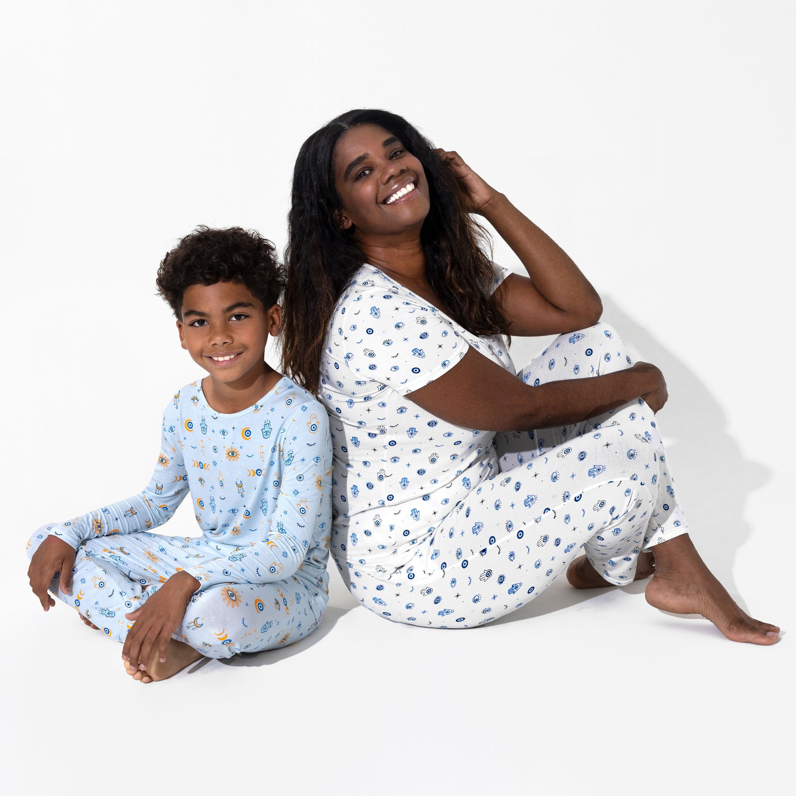The Eye Blue Bamboo Kids Pajamas