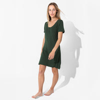 Pine Green Bamboo Women's Nightgown
