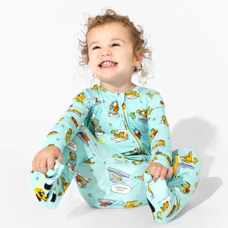 Garfield: Lazy Mondays Bamboo Convertible Footie