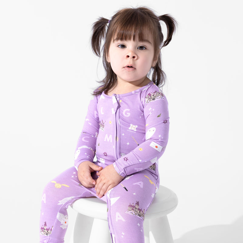 Hedwig's Magical Mail Bamboo Convertible Footie