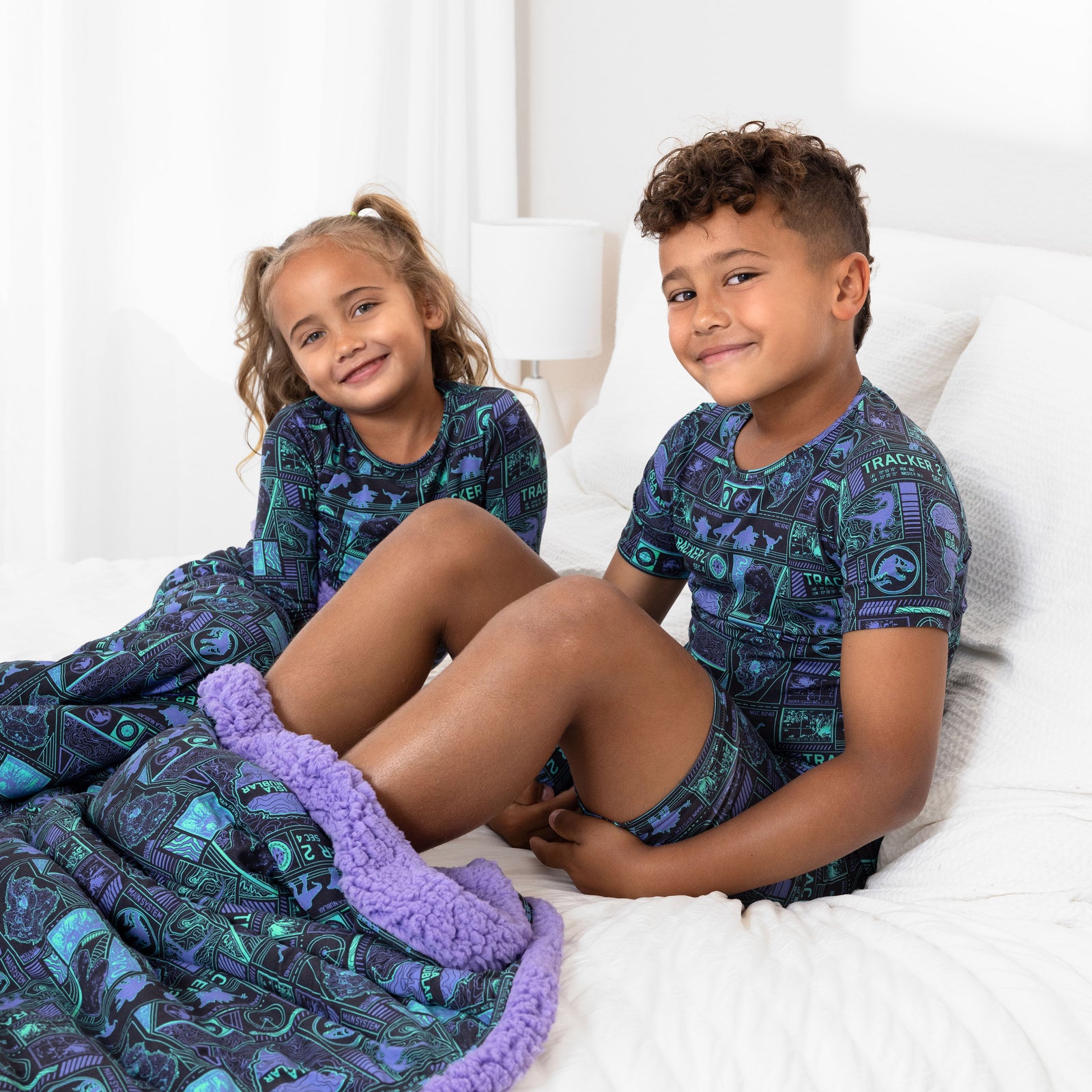 Jurassic Park: Tracker Bamboo Kids Pajama Short Set